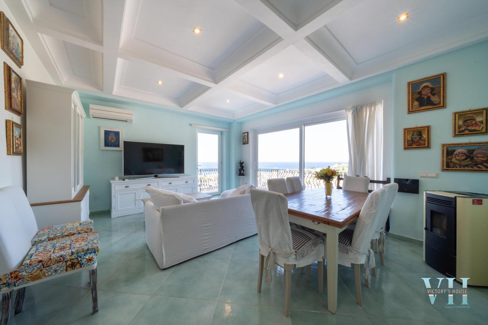 Вилла Victory'S Luxury House With Jacuzzi On The Roof Казамиччола-Терме Экстерьер фото